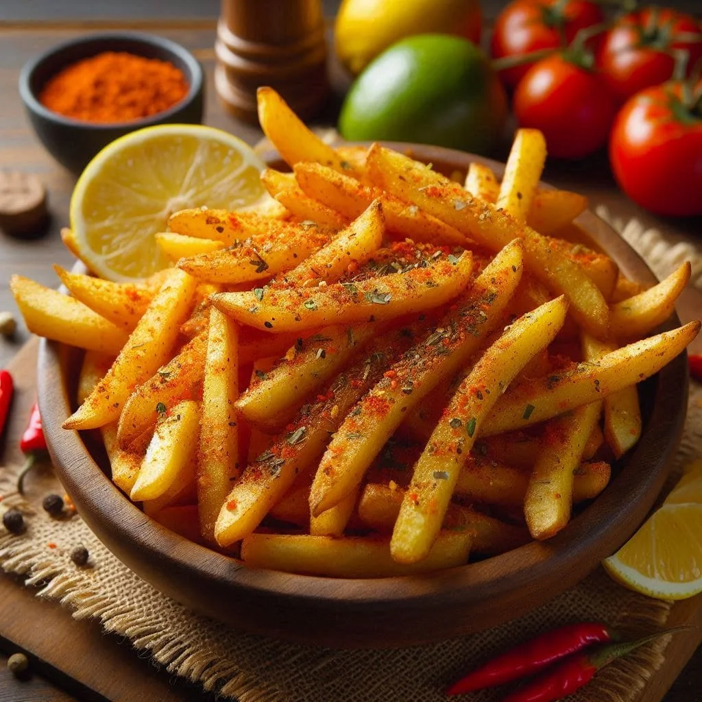 Batatas Fritas ao Estilo Cajun